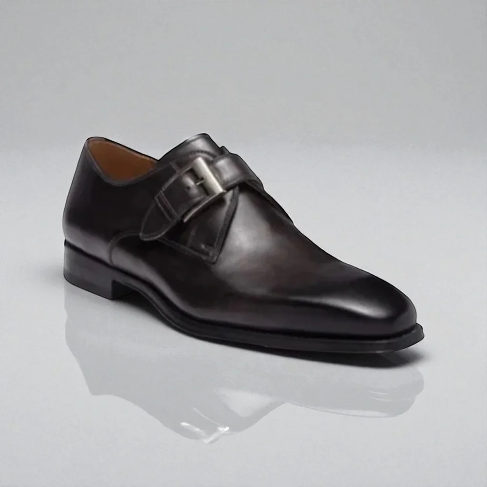 MAGNANNI Monk Strap Dress Shoes Size 10.5 Medium